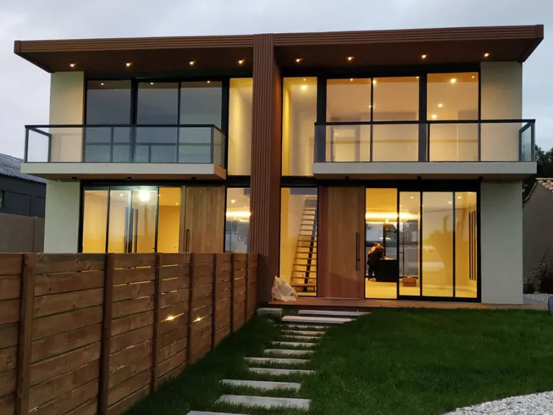 Duplex con piscina — después · Obra nueva en Montevideo